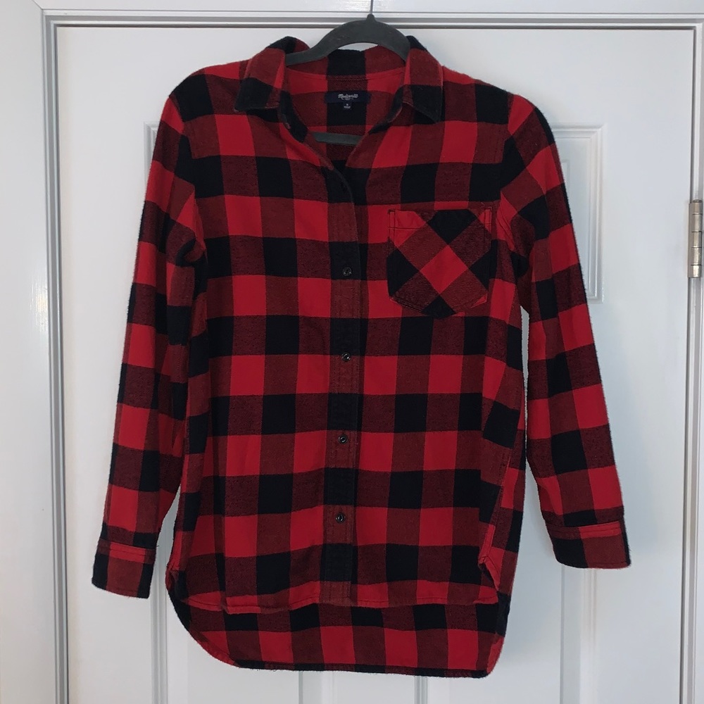 Madewell Buffalo Check Flannel